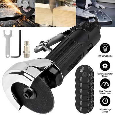 Druckluft Karosseriesäge Flex Winkelschleifer Trennschleifer Blechsäge 1/4'' 75mm