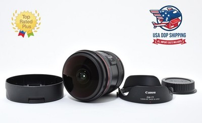 ★美品★ EF 8-15mm F4 L USM FISHEYE #525K MINT w/Hood] CANON EF 8-15mm F4 L USM FISHEYE EF mount Lens JAPAN