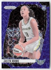 2024 Panini Prizm WNBA #31 Jaelyn Brown Blue Velocity Prizms