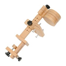 Adjustable Embroidery Hoop Stand, Desktop Wooden Embroidery Hoop Holder