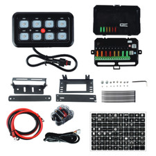 Universal 8 Gang Switch Panel On-off Led Car Switch Panel Circuit Control 1224v