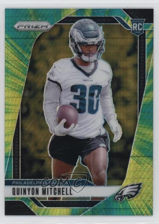 2024 Panini Prizm Rookies Hyper 122/180 Quinyon Mitchell #381 Rookie RC 2h5