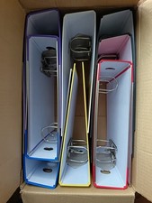 Brand New Janrax Lever Arch Files, Pack of 10 Folders Vibrant Assorted Colours