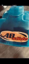 AB Slide ABslide Abdominal Roller Blue Foam Handles Core Workout Gym Equipment