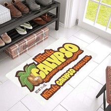 Vintage Style Nestlé’s Calypso Candy Bar Wrapper Doormat Rug In / Out Decor