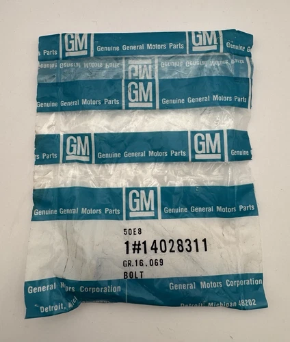 General Motors 14028311 Bolt Outside Rear View Mirror GR 16.069