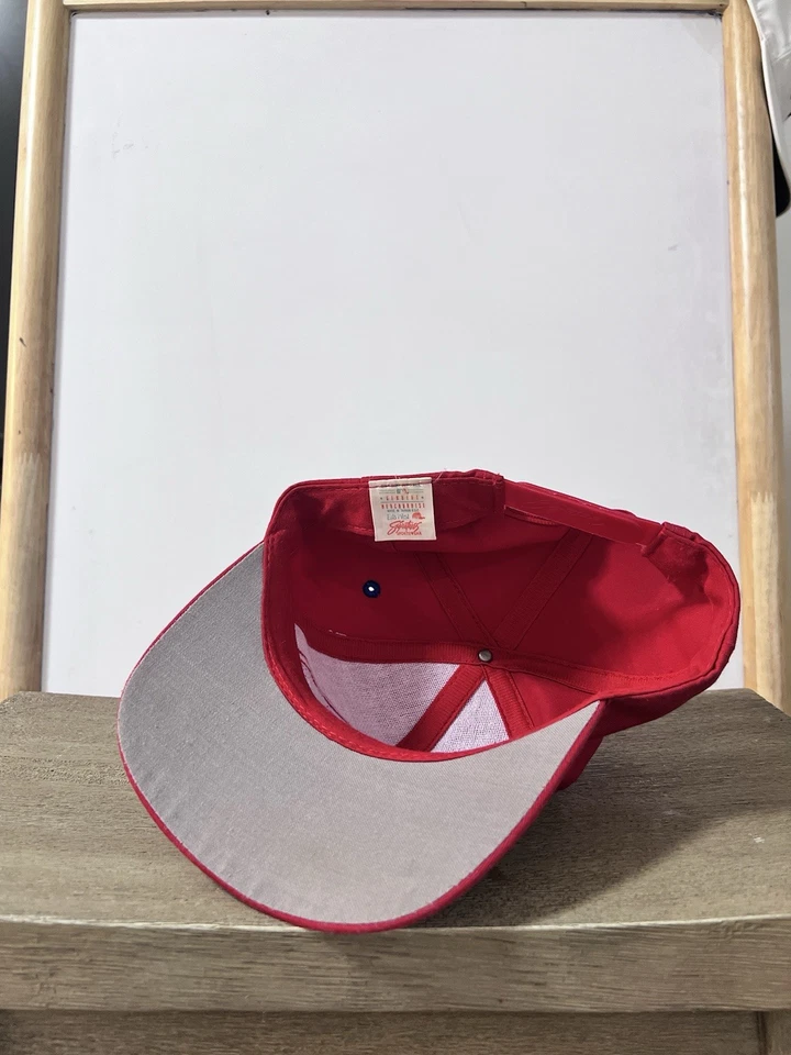 De Colección Philadelphia Phillies GRAN LOGOTIPO Rojo Snapback Sombrero Firmas De Colección MLB Foto 3 de 3
