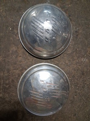 (2) Ford Hubcaps 9 1/2'' Dish Wheel Covers 