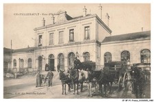 CF-BFP1-0741-86 - CHATELLERAULT - Gare dOrlé...