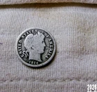 1914 P  SILVER BARBER DIME