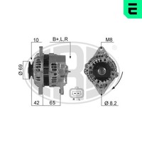 ERA Generator 210208A FüR Chevrolet Daewoo