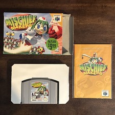 Mischief Makers (Nintendo 64 N64, 1997) Complete - CIB - Cleaned - Tested