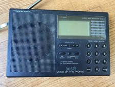 Radio Shack DX-375 AM/FM Shortwave Portable Radio Receiver 1994