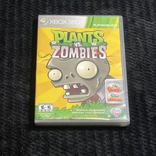 Plants vs. Zombies (Microsoft Xbox 360, 2010) Complete W Manual