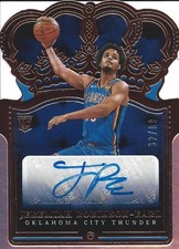 Jeremiah Robinson-Earl 21-22 Crown Royale Rookie Crown Autograph Rookie Card/99