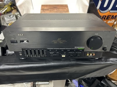 RCA PA 120-101B AV Dolby Surround Sound Integrated Stereo Amp  Working 