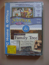 Art Explosion Scrapbook Factory & Cumberland Family Tree CD