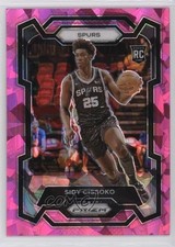 2023-24 Panini Prizm Pink Ice Prizm Sidy Cissoko #173 12g7