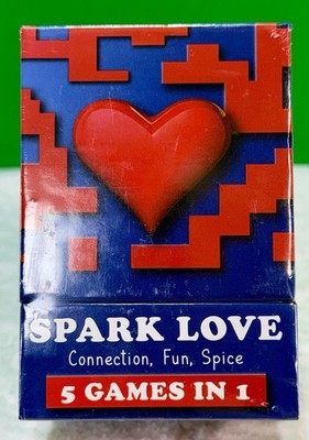 Spark Love Relationship Card Game   5 Games in 1   New