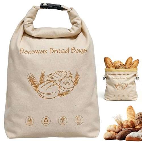 Beeswax Bread Bag for Homemade, Reusable Loaf Beeswax  Assorted colors