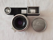 Leica Leitz Chrome Summaron 35mm f2.8 M S : 169xxxx w/Goggles for M3 in Ext