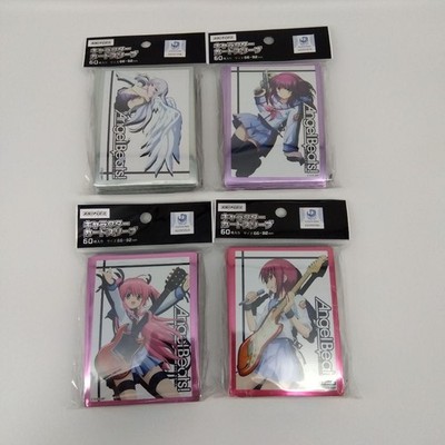 Angel Beats Card Sleeves 4er Set Kanade Yuri Yui Iwasawa ungeöffnet