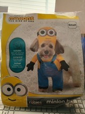 Brand New Minion Bob Small Dog Halloween Costume. Box P