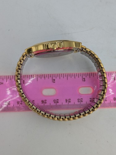 Lote De 4 Relojes Westclox Vintage Tono Dorado Probados Funcionando Con Baterías Nuevas - Imagen 8 de 10