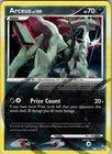 Arceus Holo Rare Arceus AR1