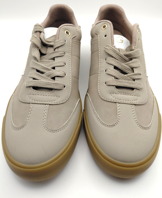 #ad GBG Los Angeles Mens Low Top Fashion Sneakers Brownish Tan Suede Gum Sole $29.99