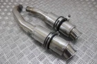 Kawasaki Z1000 2007 SP Engineering exhaust cans silencers 2007 - 2009