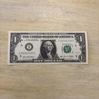 Trinary Fancy Serial Number One Dollar Bill, Uncirculated I 32331132 C 2021 — photo 1