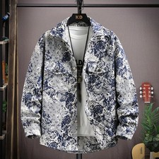 Luxury Men Jacket Fashion Loose Fit Casual Trendy Streetwear High Street Coat