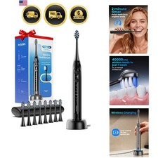 Sonic Electric Toothbrush for Adults, Rechargeable Ultrasonic Electric Toothb...