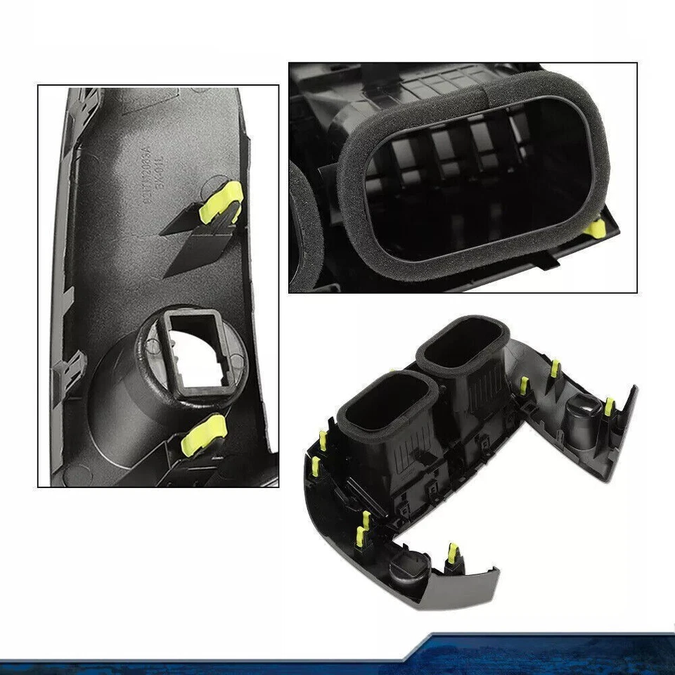 Cubierta de repuesto del panel de instrumentos central del tablero para Toyota RAV4 2006-2012 Foto 4 de 4