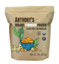 Organic Turmeric Root Powder, 2 lb, Curcumin Powder, Gluten Free Non GMO Pac...