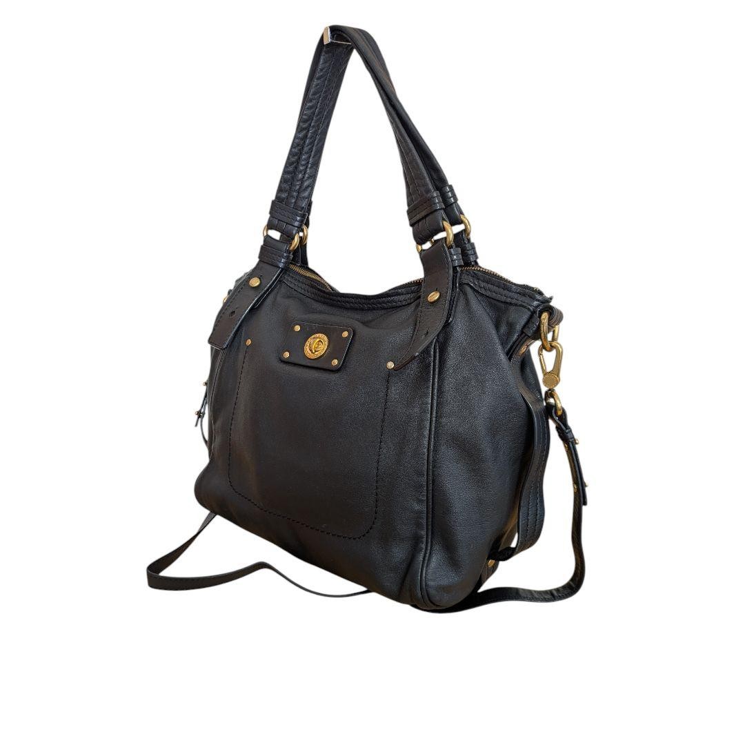 Marc Jacobs archive Hand bag shoulder Black Leather Used | eBay