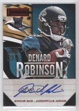 2013 Playbook Signatures Red 2014 Industry Summit Denard Robinson #127 Auto 1i3