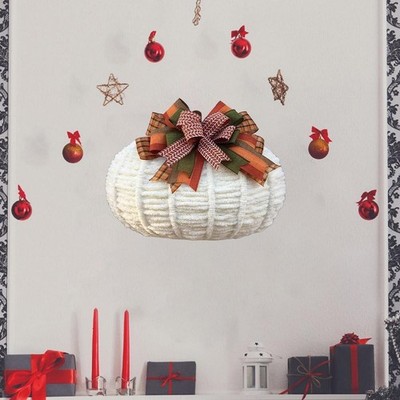 Saisonales Ambiente Halloween Dekoration Metall Drahtrahmen DIY Kranzrahmen
