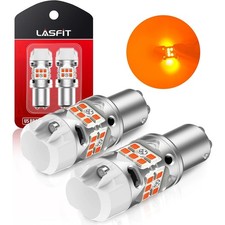Lasfit T3 1157 Led Bulb Amber Built In Resistor Yellow Turn Signal Canbus Lasfit T3 1157 Led Bulb Amber Built In Resistor Yellow Turn Signal Canbus