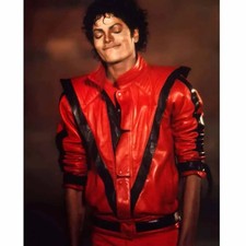 Michael Jackson Thriller Real Leather Jacket