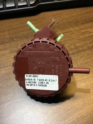 Washer Water Level Pressure Switch Part # 62614650