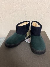 NWT Cat  Jack Navy Blue / Arlo Faux Fur Fall Winter Kids Boots, Size 8