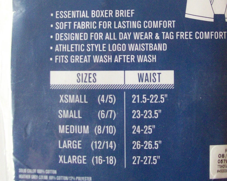 Reebok Ropa Interior Calzoncillos Dos Calzoncillos Boxer Niños XS S M L XL Color Surtido Nuevo Foto 2 de 3