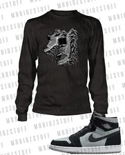 Flying Drippin Shoes Sneaker Tee Shirt To Match J1 Zoom Shoe Big Tall Sm Sport T