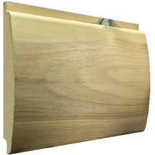 1.8m 121mm x 21mm Treated Planed Cladding Timber Loglap Boards - Bulk Deal