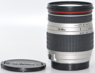 Sigma Aspherical IF 28-300mm F/3,5-6,3 DL Hyperzoom Objektiv für Canon AF defekt