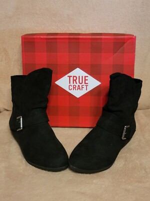 True Craft Black Micro TC-Addison WP00117W 8.5 NIB Womens