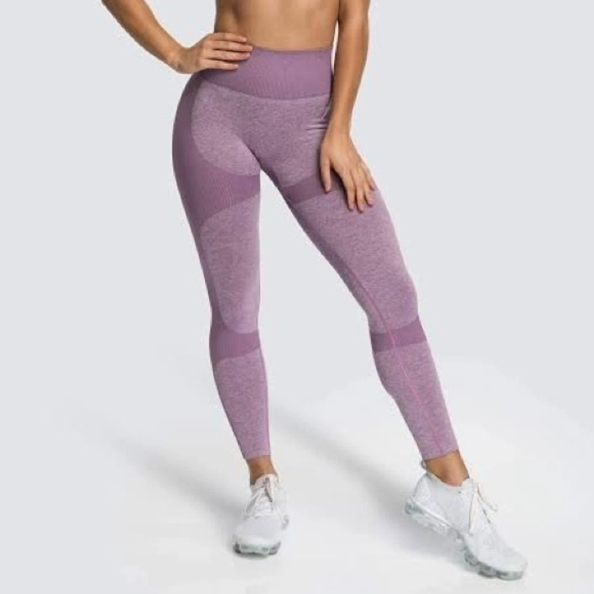 Impact Solid Leggings - Mauve Purple – DOYOUEVEN