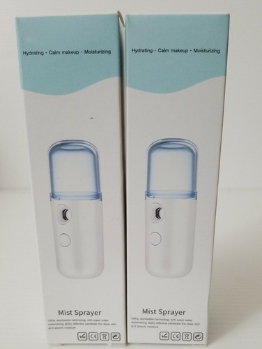 Lot of 3 x 30ml Portable USB Face Mist Spray Facial Moisturizing Humidifier - Picture 2 of 3